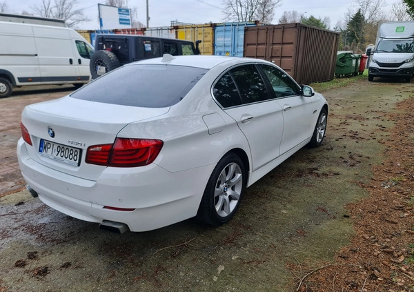 BMW Seria 5 cena 55350 przebieg: 210000, rok produkcji 2013 z Łazy małe 106